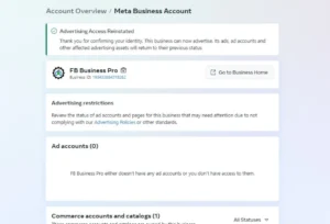 Facebook Advertising Access Reinstated Fan Pages