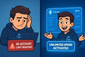 Before and After Using BM5 No Limit Ad Account