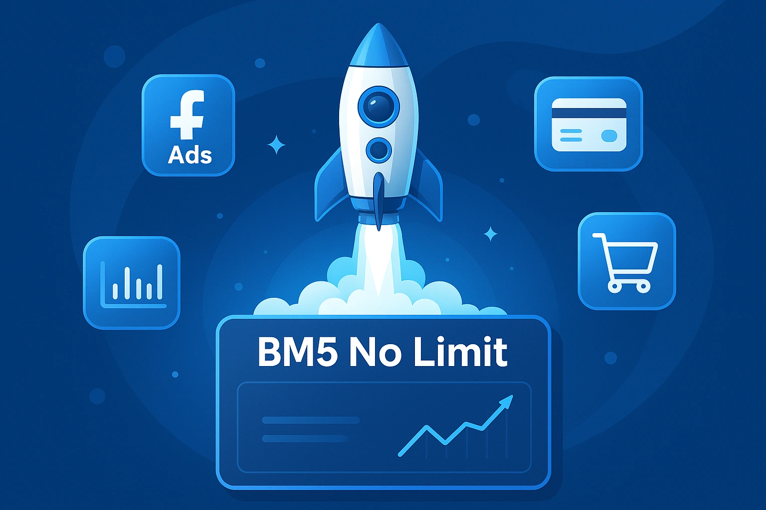 Rocket Launching from BM5 Ad Dashboard with Unlimited Spend